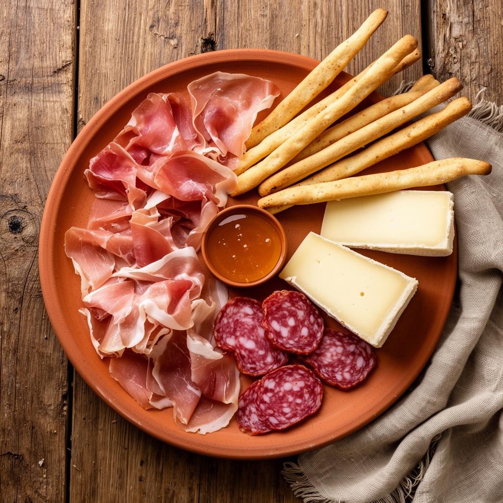 Tagliere di salumi e formaggi
